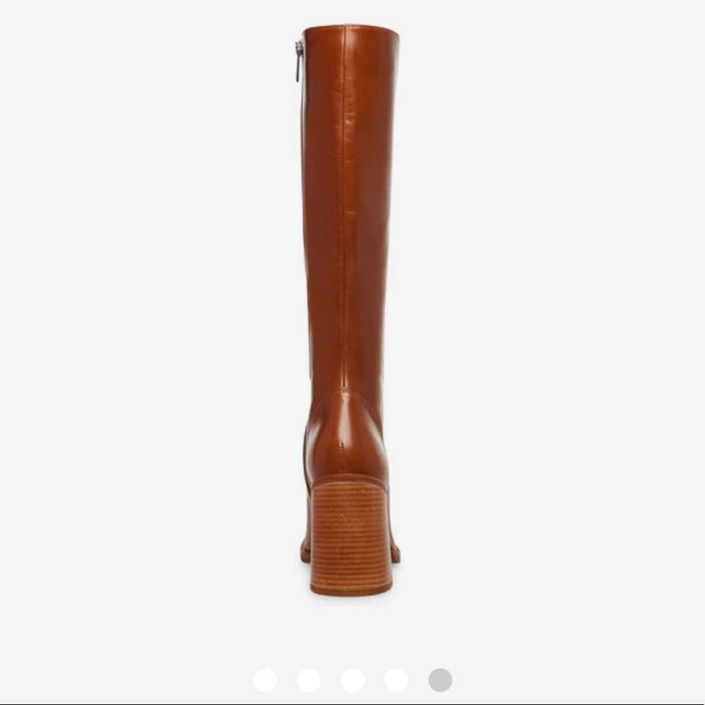Steve Madden LIZA TAN LEATHER Boot size 8 - Picture 5 of 6